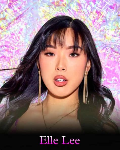 Elle Lee Biography Wiki Age Height Career Photos Amp More Elle Lee Biography Wiki Age Height Career Photos Amp More