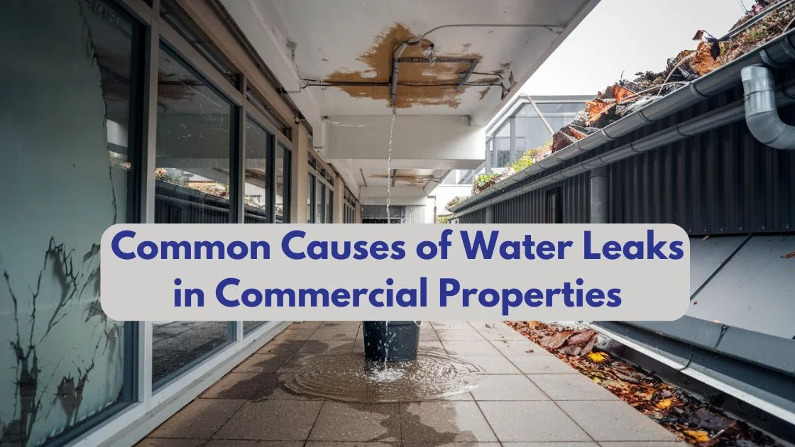 Top 5 Causes Of Water Leaks In Commercial Buildings Top 5 Causes Of Water Leaks In Commercial Buildings